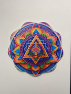37 mm Disc 6er-Set – Metatron & Lotus – goldlegiert – Bild 3