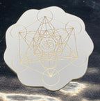 37 mm Disc 6er-Set – Metatron & Lotus – goldlegiert – Bild 19