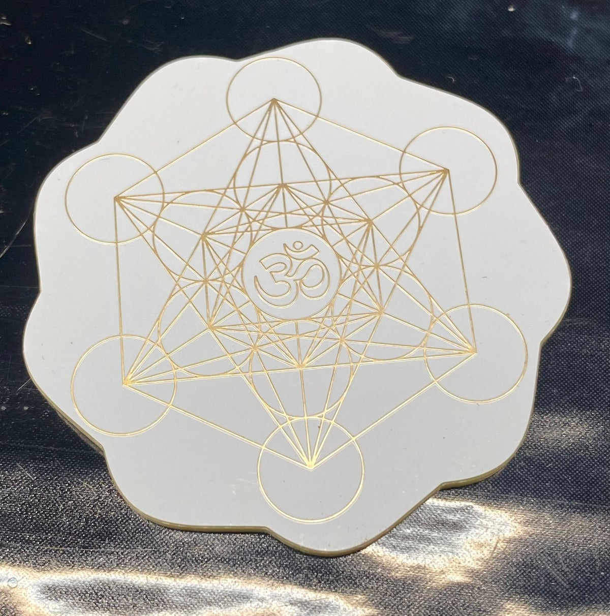 37 mm Disc 6er-Set – Metatron & Lotus – goldlegiert – Bild 19