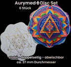 37 mm Discs – Metatron & galaktischer Lotus – Sparset