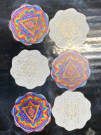 37 mm Discs – Metatron & galaktischer Lotus – Sparset