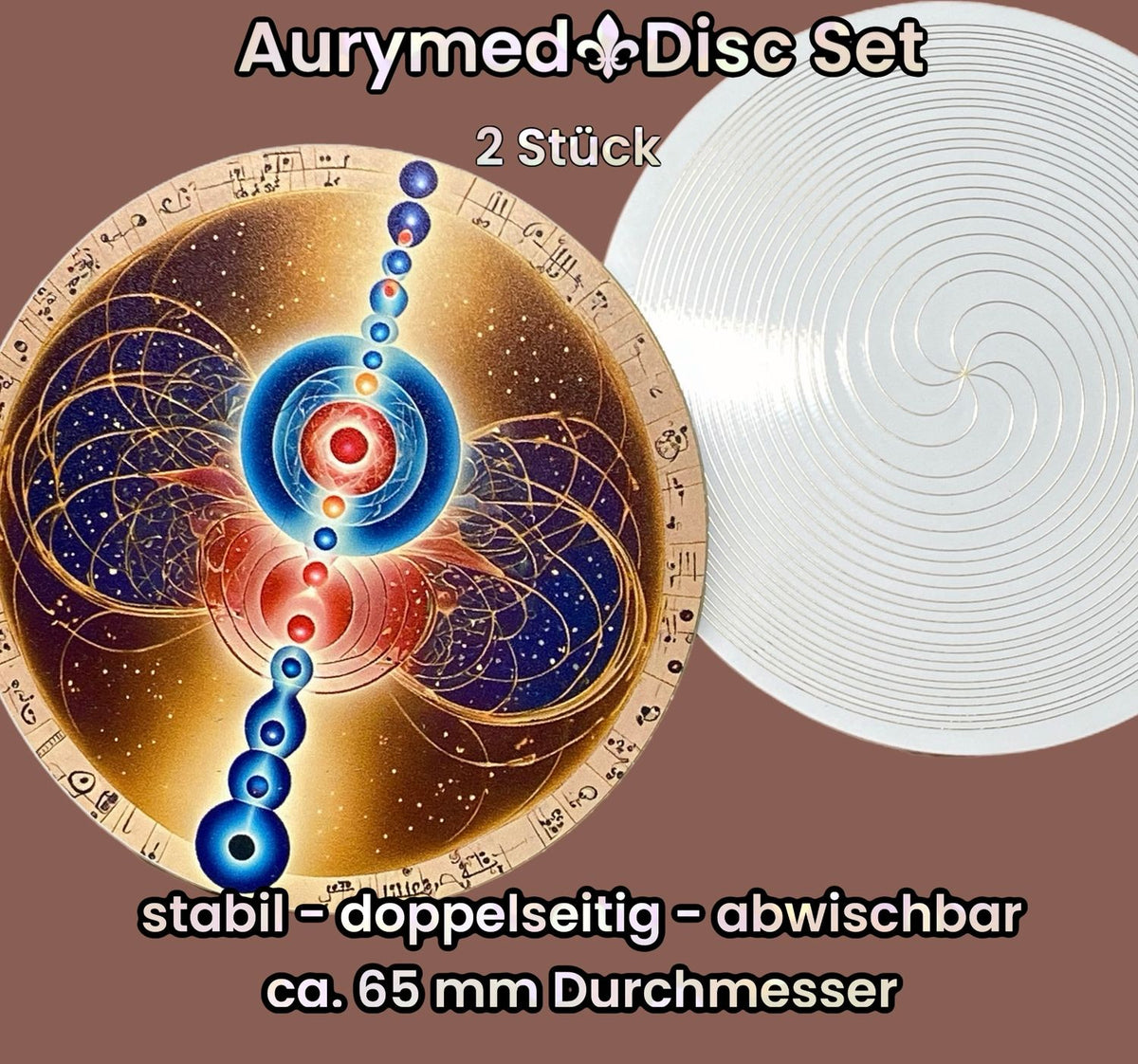 65 mm Disc 2er-Set – Bifilar/Fermat – goldlegiert – Bild 16