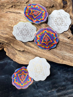37 mm Disc 6er-Set – Metatron & Lotus – goldlegiert – Bild 11