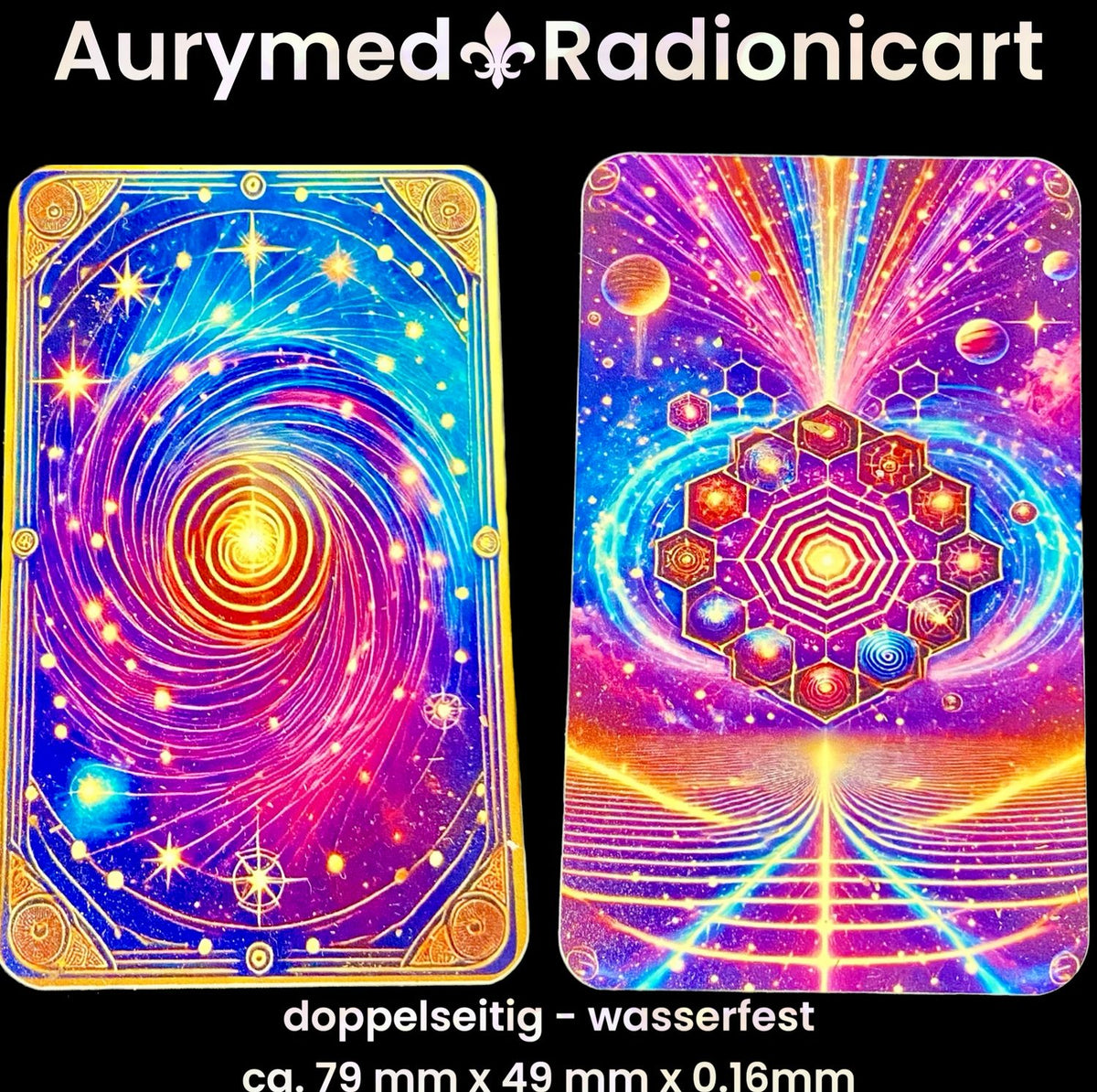 Radionicard - radionische, kosmische Sonnenwabe – Produktansicht 1