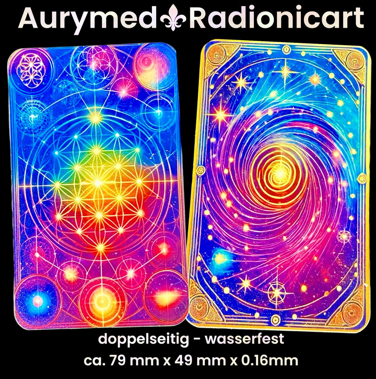 Radionicard - Neon Symphonie der Blume des Lebens – Produktansicht 1