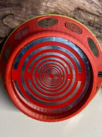 69 mm VibraNex UFO – 2-farbig, Oberflächenplatte zinnlegiert – EINZELSTÜCK – Produktansicht 1