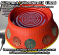 69 mm VibraNex UFO – 2-farbig, Oberflächenplatte zinnlegiert – EINZELSTÜCK – Produktansicht 1