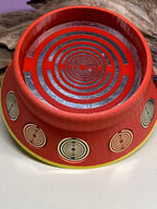 69 mm VibraNex UFO – 2-farbig, Oberflächenplatte zinnlegiert – EINZELSTÜCK – Produktansicht 1
