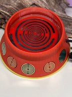 69 mm VibraNex UFO – 2-farbig, Oberflächenplatte zinnlegiert – EINZELSTÜCK – Produktansicht 1