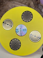 69 mm VibraNex UFO – 2-farbig, Oberflächenplatte zinnlegiert – EINZELSTÜCK – Produktansicht 1