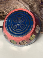 69 mm VibraNex UFO – Einhorn glänzend, Oberflächenplatte zinnlegiert – EINZELSTÜCK – Produktansicht 1