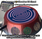 69 mm VibraNex UFO – Einhorn glänzend, Oberflächenplatte zinnlegiert – EINZELSTÜCK – Produktansicht 1