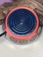 69 mm VibraNex UFO – Einhorn glänzend, Oberflächenplatte zinnlegiert – EINZELSTÜCK – Produktansicht 1