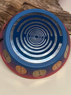 69 mm VibraNex UFO – Einhorn matt, Oberflächenplatte zinnlegiert – EINZELSTÜCK – Produktansicht 1