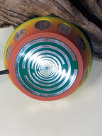69 mm VibraNex UFO – Einhorn matt, Oberflächenplatte zinnlegiert – EINZELSTÜCK – Produktansicht 1