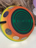 69 mm VibraNex UFO – Einhorn matt, Oberflächenplatte zinnlegiert – EINZELSTÜCK – Produktansicht 1