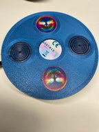 69 mm VibraNex UFO – Einhorn matt, Oberflächenplatte zinnlegiert – EINZELSTÜCK – Produktansicht 1