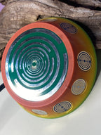 69 mm VibraNex UFO – Einhorn matt, Oberflächenplatte zinnlegiert – EINZELSTÜCK – Produktansicht 1