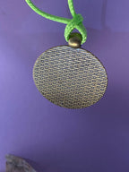 Amulett – bronzefarben, Baum des Lebens, Disc in regenbogenfarbend 25 mm – Produktansicht 1