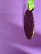 Amulett – bronzefarben, Baum des Lebens, Disc in regenbogenfarbend 25 mm – Produktansicht 1