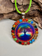 Amulett Glamour – Strassteine, Baum des Lebens – Produktansicht 1