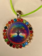 Amulett Glamour – Strassteine, Baum des Lebens – Produktansicht 1