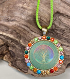 Amulett Glamour – Strassteine, Baum des Lebens – Produktansicht 1