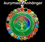 Amulett Glamour – Strassteine, Baum des Lebens – Produktansicht 1