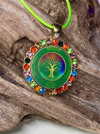 Amulett Glamour – Strassteine, Baum des Lebens – Produktansicht 1