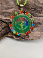 Amulett Glamour – Strassteine, Baum des Lebens – Produktansicht 1