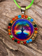 Amulett Glamour – Strassteine, Baum des Lebens – Produktansicht 1