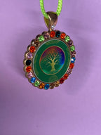 Amulett Glamour – Strassteine, Baum des Lebens – Produktansicht 1