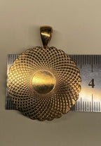 Amulett Glamour – Strassteine, Sonne – Mond – Sterne – Produktansicht 1