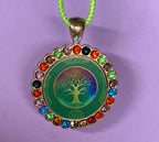 Amulett Glamour – Strassteine, Baum des Lebens – Produktansicht 1
