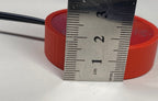 50 mm VibraNex flach, rot, Oberflächenplatte zinnlegiert – Produktansicht 1
