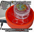 50 mm VibraNex flach, rot, Oberflächenplatte zinnlegiert – Produktansicht 1