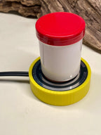 50 mm VibraNex flach, gelb, Oberflächenplatte zinnlegiert – Produktansicht 1