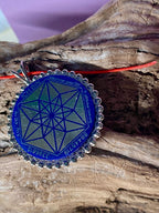 Amulett – Bifilar Spule – Vector Equilibrium – Bifilar / Fermat + Vector Equilibrium – 35 mm / zinnlegiert – Produktansicht 1