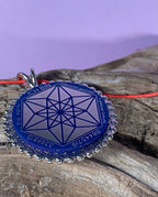 Amulett – Bifilar Spule – Vector Equilibrium – Bifilar / Fermat + Vector Equilibrium – 35 mm / zinnlegiert – Produktansicht 1