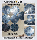 35 mm Disc 6er-Set – Lakhovsky MWO – zinnlegiert / nachtschwarz / schwarz – Produktansicht 1