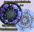 37 mm Discs – Metatron, Sri Yantra & Lotus – Sparset