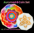 37 mm Discs – Merkaba Regenbogen-Lotus – Sparset