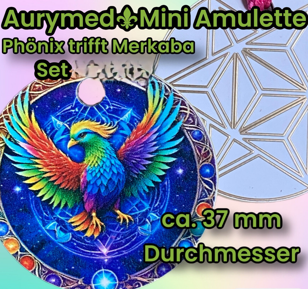 37 mm Discs – Phönix & Merkaba – Sparset