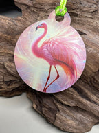 Krafttier Anhänger Flamingo – Produktansicht 1