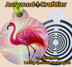 Krafttier Anhänger Flamingo – Produktansicht 1