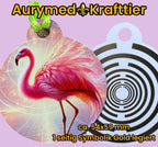 Krafttier Anhänger Flamingo – Produktansicht 1