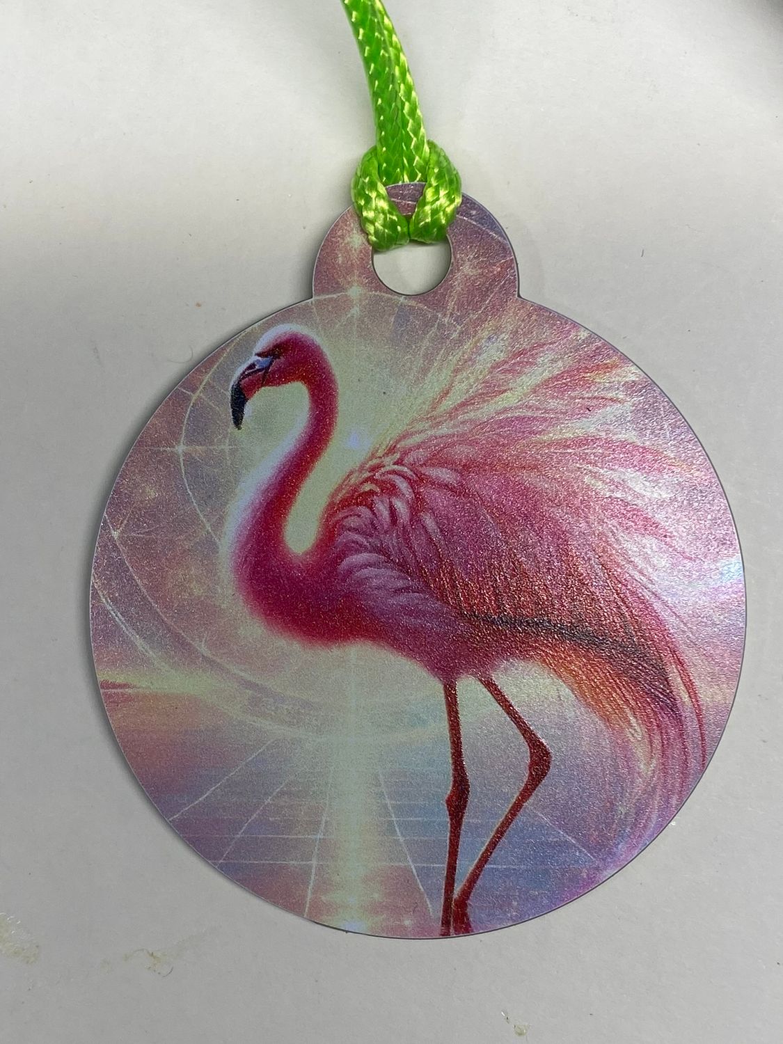 Krafttier Anhänger Flamingo – Produktansicht 1