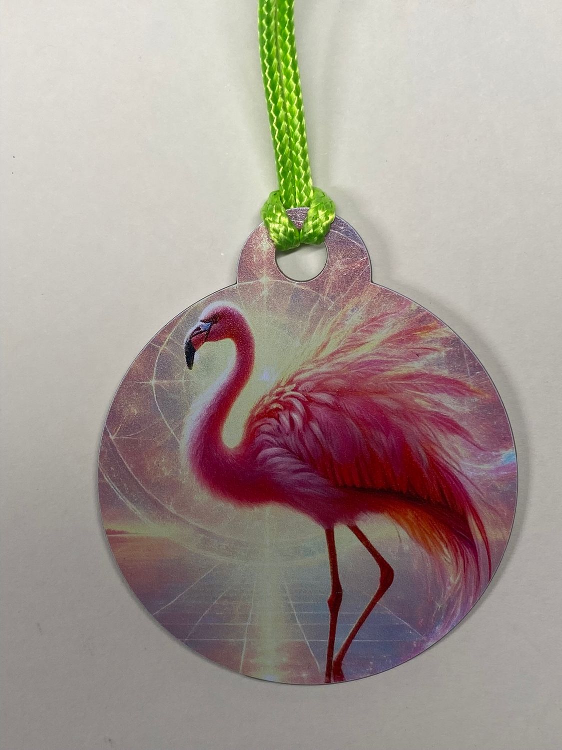 Krafttier Anhänger Flamingo – Produktansicht 1