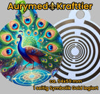 Krafttier Anhänger Pfau – Produktansicht 1