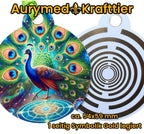 Krafttier Anhänger Pfau – Produktansicht 1